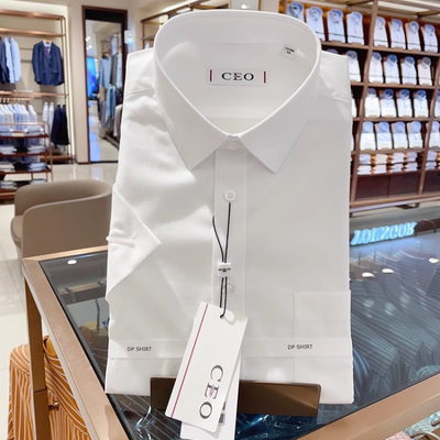 雅戈尔CEO正品免烫短袖衬衫标准