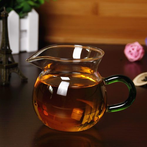 高温加厚玻璃大号四方功夫茶具