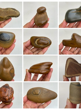 纯天然广西大湾石摆件手把件鱼缸花盆造景石头花园铺路砌墙收藏