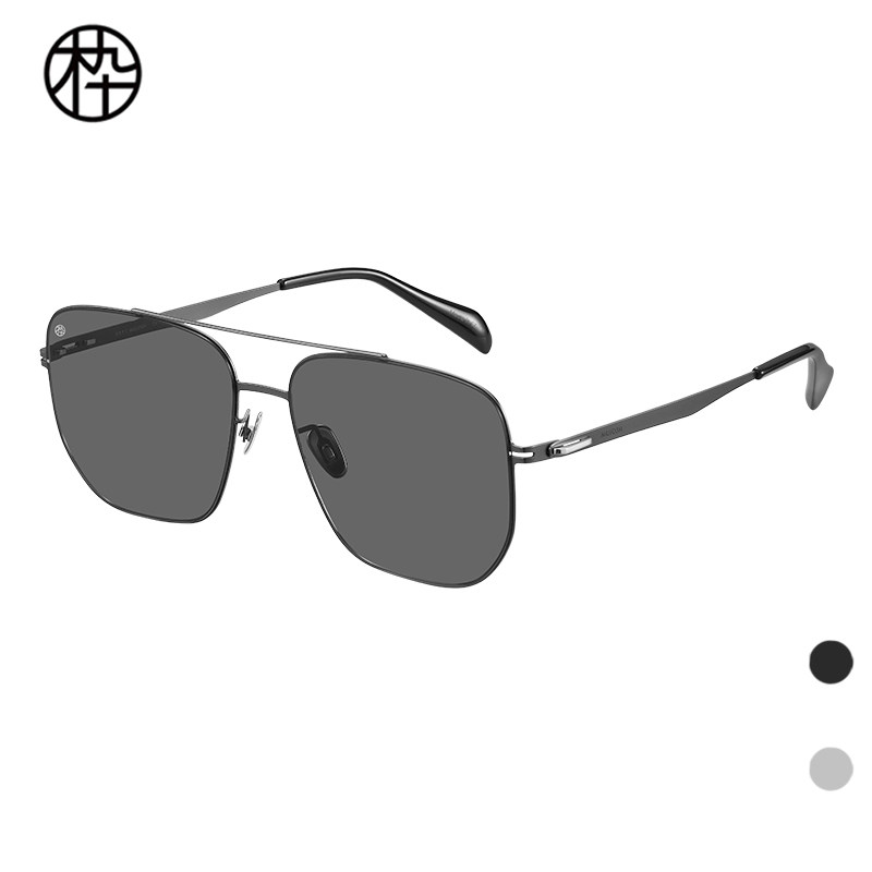 木九十专柜正品MJ11SM1541细框墨镜时尚金属 百搭双梁方形太阳镜