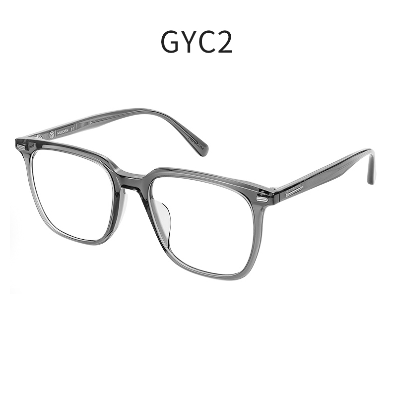 木九十专柜正品MJ101FK051黑色方形大框时尚眼镜框架显脸小潮流