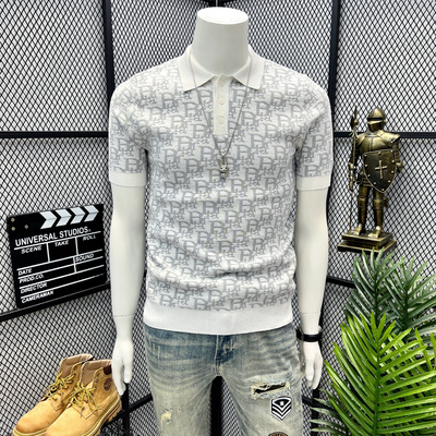 美式复古短袖T恤男潮流网红同款