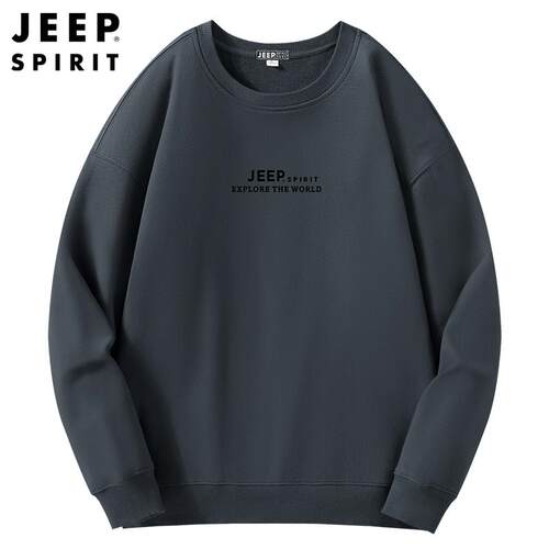 JEEPSPIRIT春秋季套头卫衣