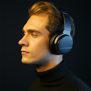 SHIVR NC18头戴式3D无线智能主动降噪中高端出口外销品牌蓝牙耳机