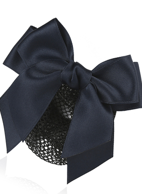 头花女职业发网套银行护士盘发夹发饰品韩国工作头饰网兜清新简约