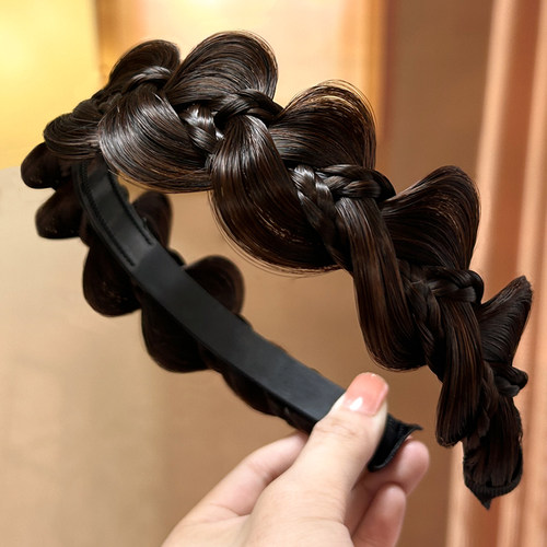 诗情画意《鱼骨辫假发发箍》