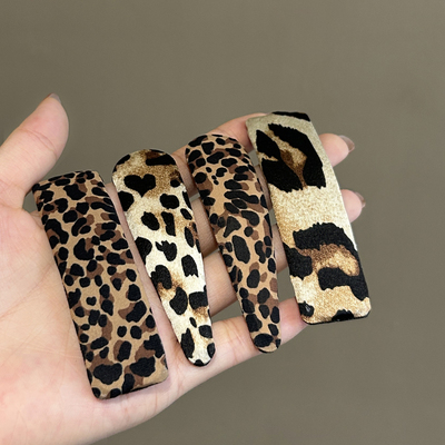 诗情画意豹纹bb夹一字夹