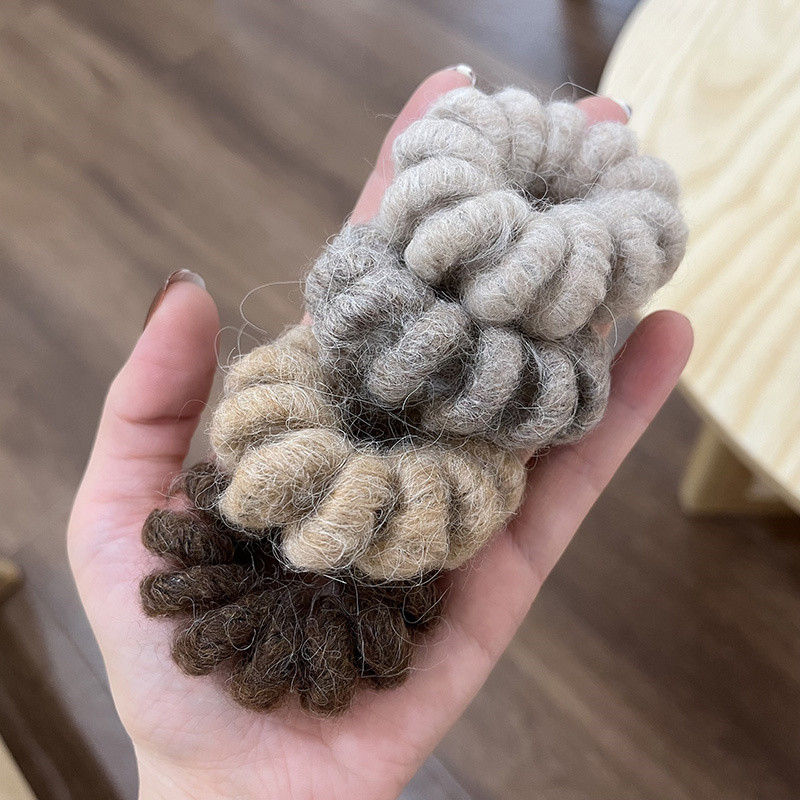 毛茸茸大号电话线发圈