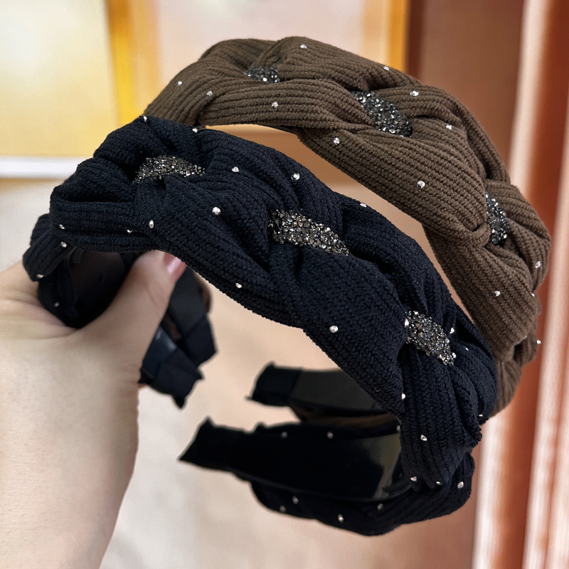 诗情画意《水钻高颅顶发箍》