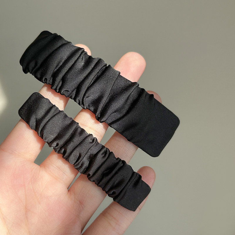 褶皱黑色前额刘海一字侧边夹发夹子头饰头发卡子女半扎后脑勺bb夹,饰品/流行首饰/时尚饰品新,发饰,淘宝优惠券,粉丝福利购,淘宝优惠卷