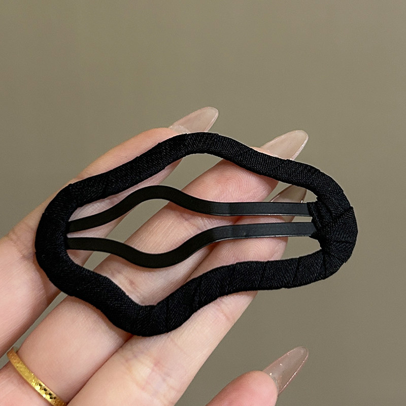 诗情画意黑色云朵BB夹