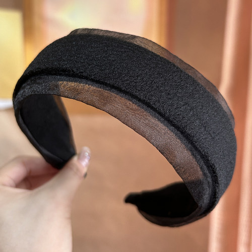 诗情画意《黑色宽边发箍》