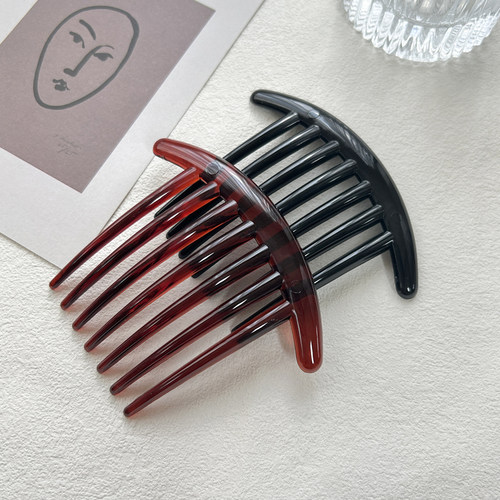 诗情画意《七尺发梳》