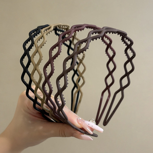 塑料百搭带齿发箍女头箍压发卡发捆头饰发旅化妆洗漱日常洗脸洗澡