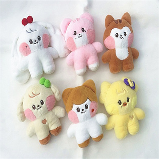 IVE MINIVE 张元英 直井怜 LIZ 安宥真 minini 金秋天 小娃娃公仔