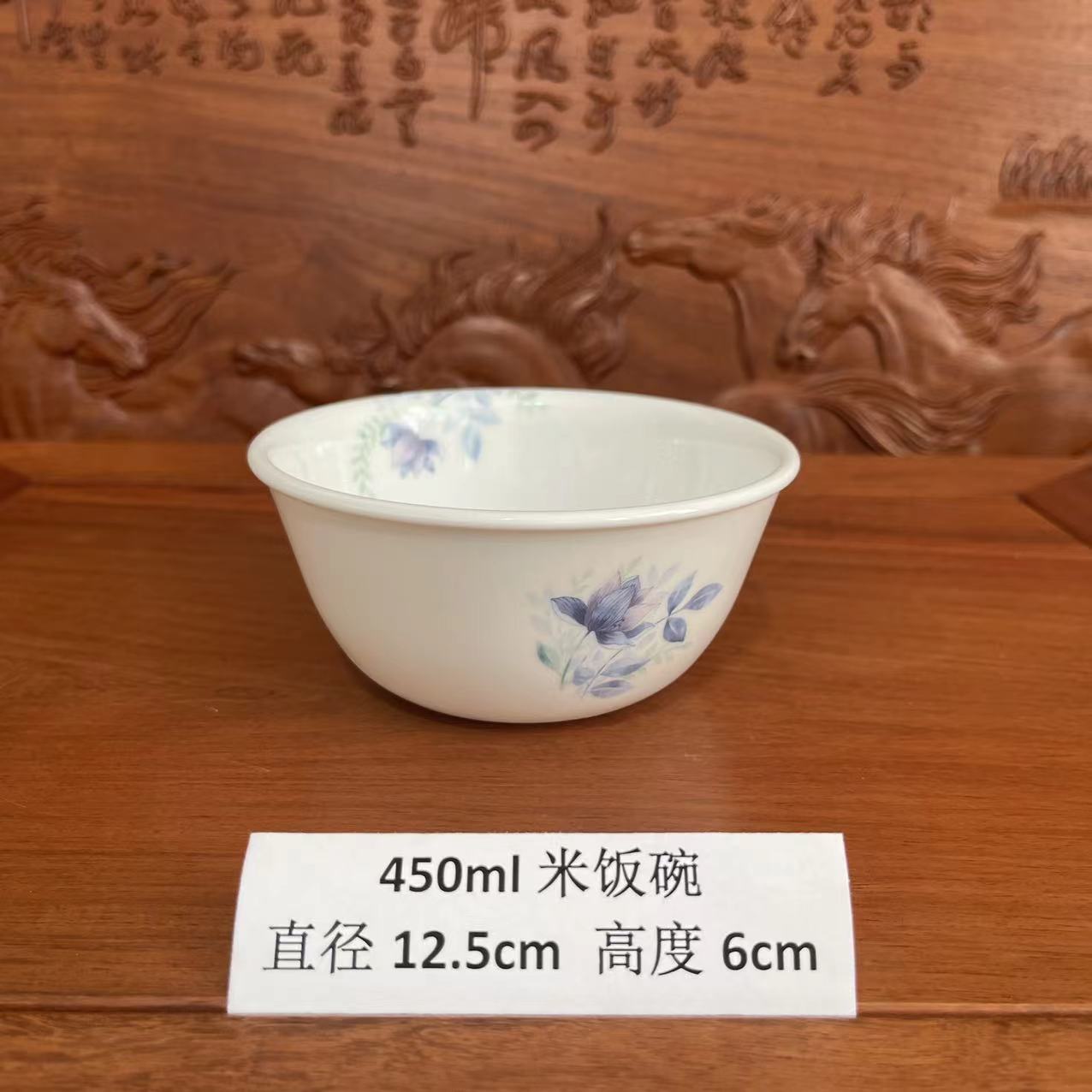 美国耐热玻璃欧洲饭碗图片