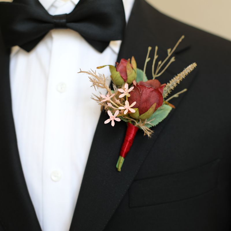活动会议商务仪式庆典婚庆襟花