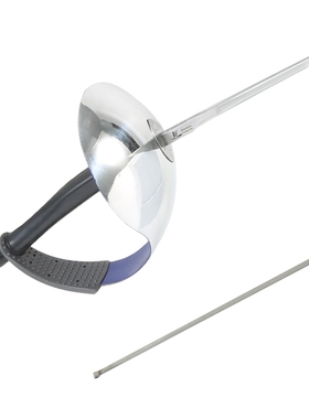 AF儿童佩剑成人佩剑整剑带手线CE认证比赛训练用佩剑彩色蓝色金色