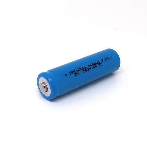 源头工厂14500铁锂电池 3.2V500毫安耐用足容量ETC电池剃须刀电池