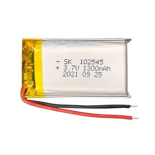 102545源头工厂直供KC认证3.7V1300mAh洗牙器美容仪倍率放电电池