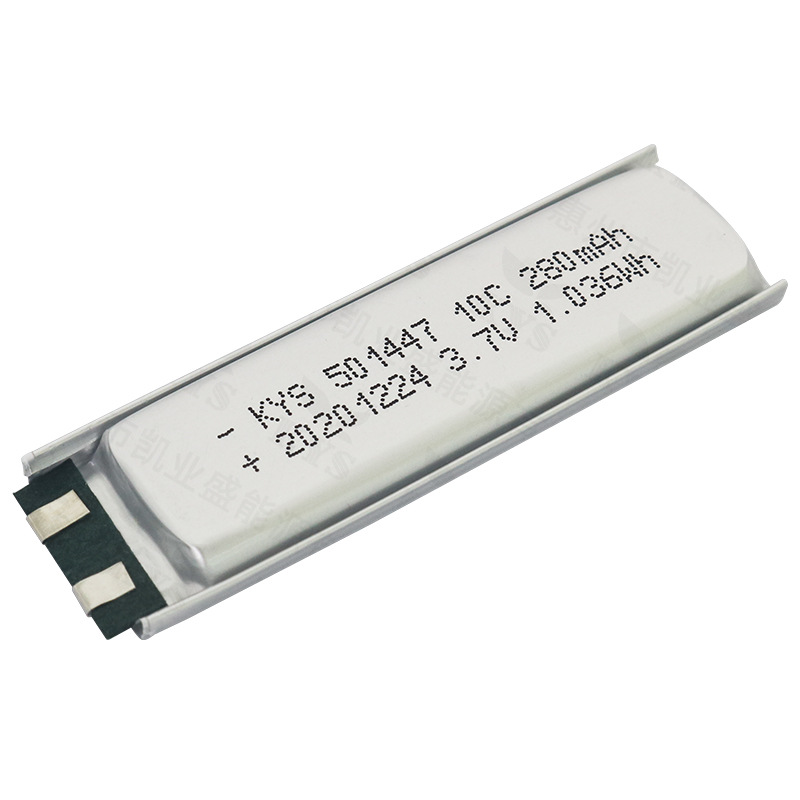 10C倍率聚合物锂电池280mah 3.7V 501447电子烟电池