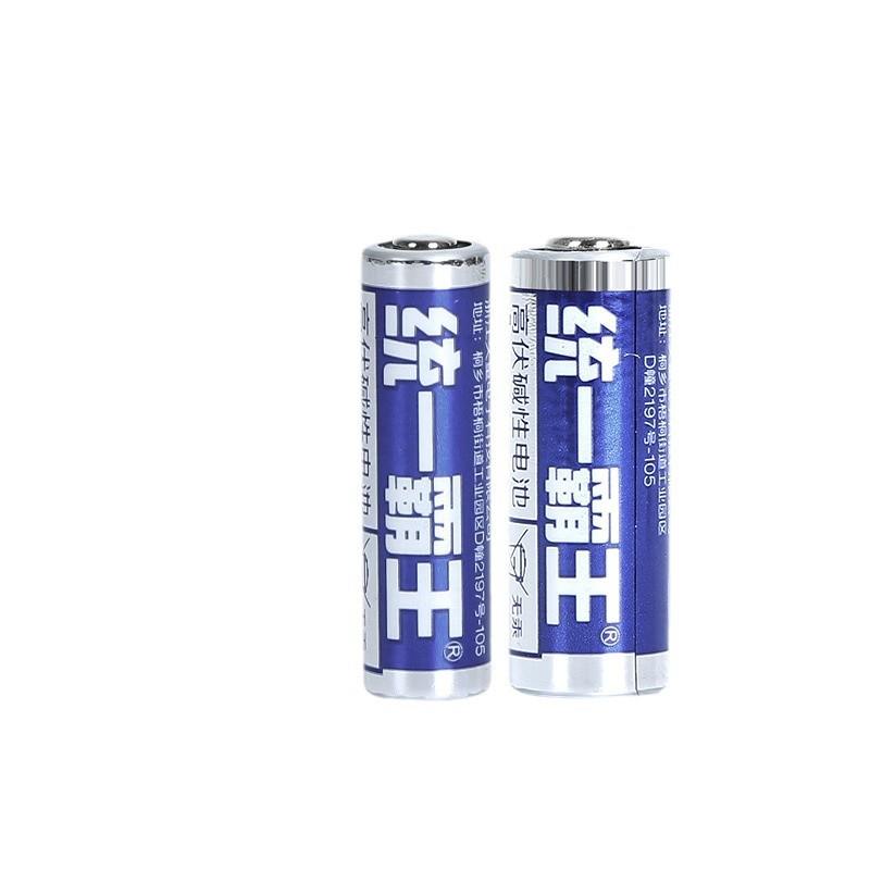 统一霸王 电池 23A12v 27A12v 电池遥控器门铃碱性电池配套