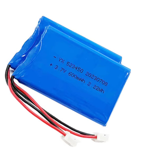 锂电池523450/600mAh3.7V电池头灯电池蓝牙音箱电池垃圾桶电池