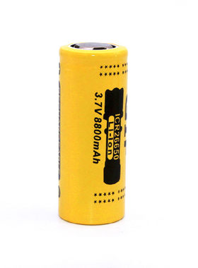 GIF 26650锂电池 8800mAh 3.7V强光手电筒中倍率平头尖头充电电池