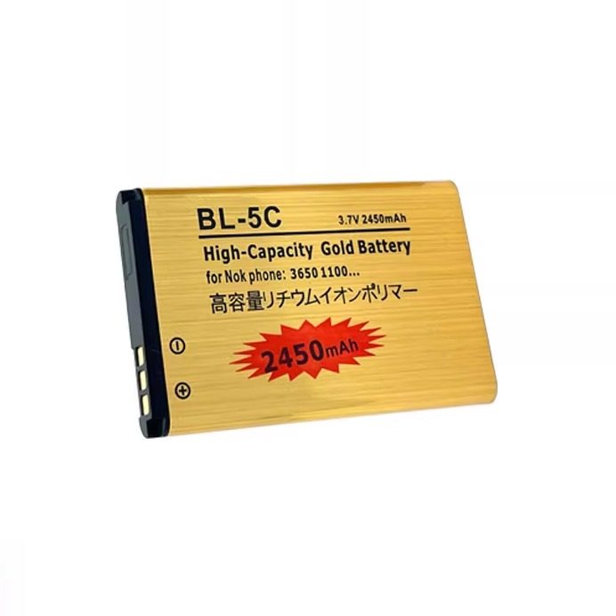 金标3.7V5C电池2450MWH毫安 诺基亚电池插卡蓝牙小音箱配套锂电池