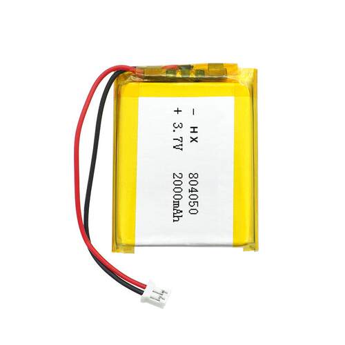 804050聚合物锂电池3.7v 2000mah美容仪蓝牙音箱智能锁暖手宝电池