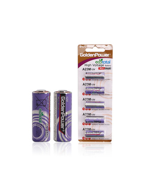 GoldenPower 金力 特种电池 A23M 5粒卡装 源头工厂