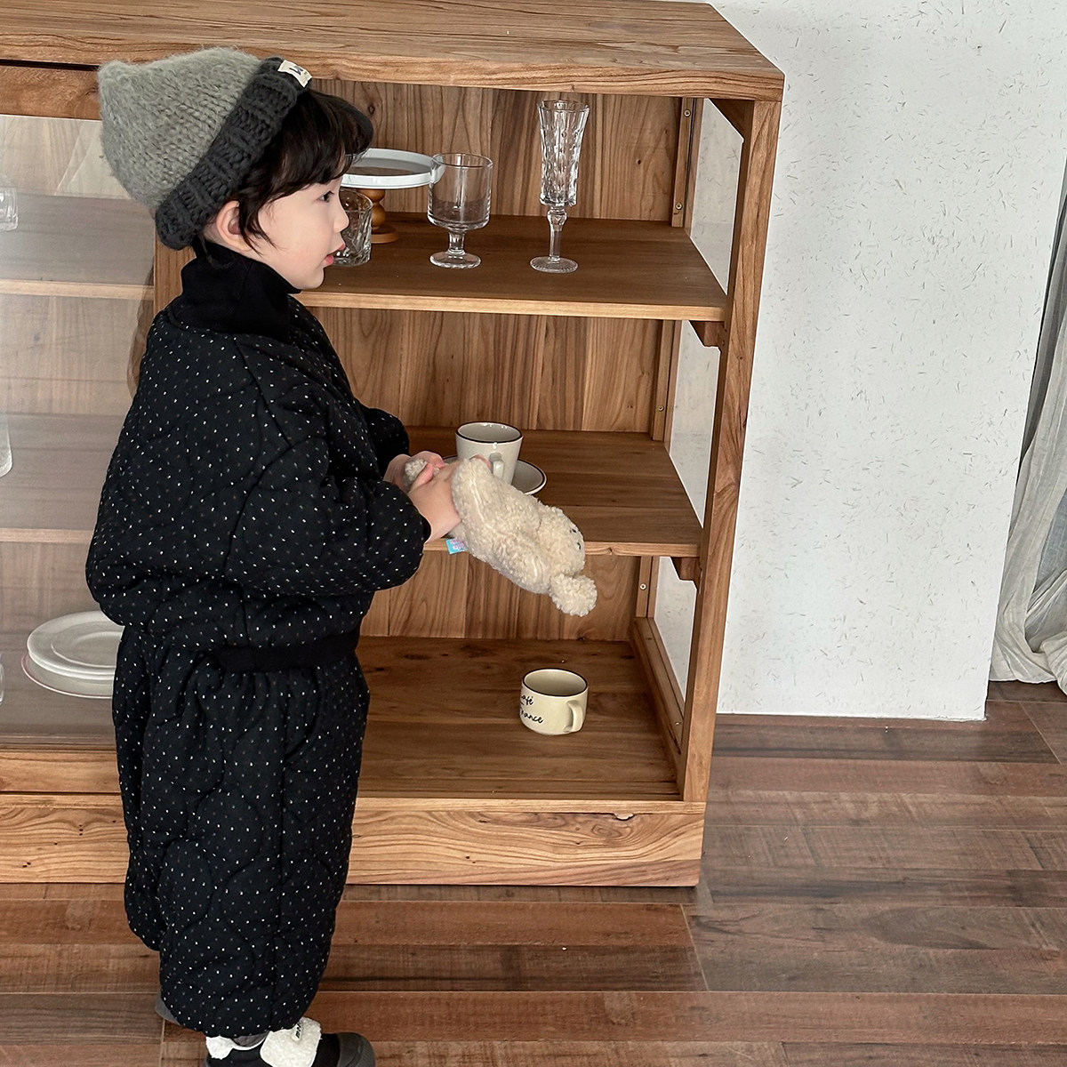 暮晨家新款冬装2025男童冬季新款加绒高领卫衣中小童夹棉裤两件套,童装/婴儿装/亲子装,套装,淘宝优惠券,粉丝福利购,淘宝优惠卷