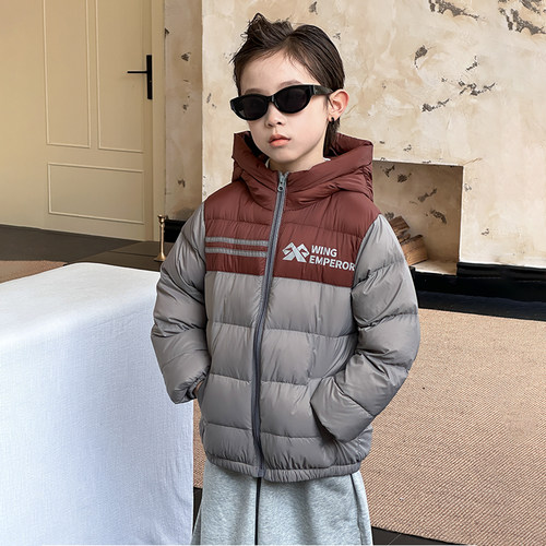 帅气轻薄款羽绒服外套