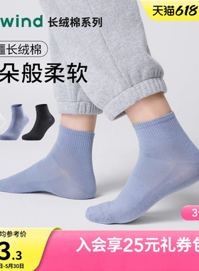 热风男士中筒袜2026夏款网眼抽橡筋低帮袜抑菌透气黑色袜子
