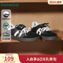 热风加绒德训鞋女2025年冬季新款保暖休闲鞋平底板鞋运动女鞋子