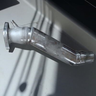 stainless steel wet exhaust elbow water injection Penta MD5