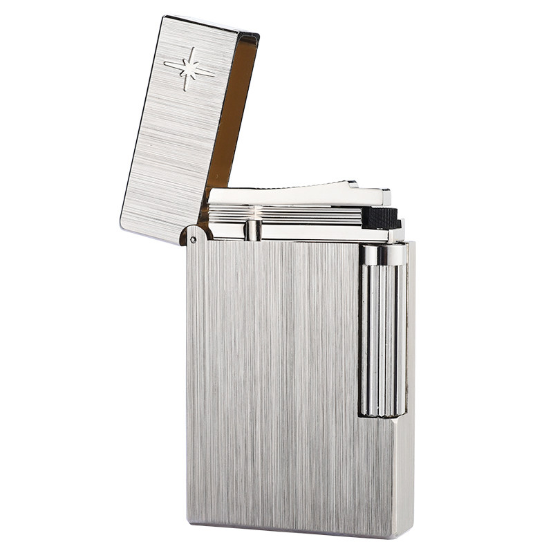 天璇星高级朗声打火机充气正品金属黄铜送男友礼物郎声刚音清脆潮