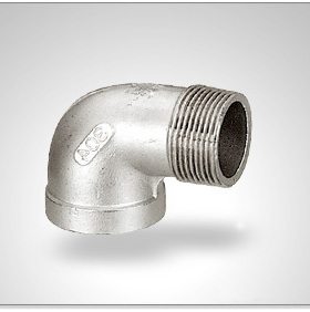201不锈钢内外丝弯头90度不锈钢内外牙弯头丝扣弯头4分6分1寸DN50