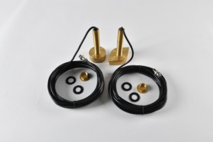 船用测水仪探头彩色测深仪探头鱼探器探头 传感器换能器 圆型船型