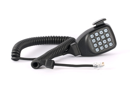 建伍车台手咪TM271/471/281/481车载高频对讲机手柄话筒船用话咪