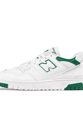 New Balance NB 550皮革舒适耐磨低帮情侣板鞋BB550SWB安徽1仓