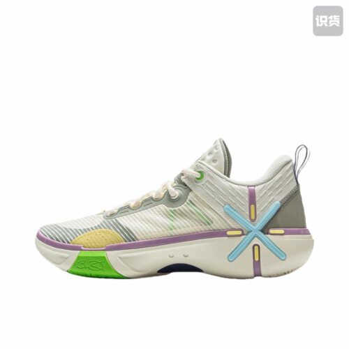 李宁 韦德幻影6 篮球鞋 全掌䨻科技  米色 ￼ ABPV021-3 广东99仓