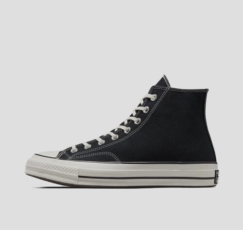 Converse经典轻盈舒适耐磨帆布鞋 男女同款 复古黑162050C安徽1仓