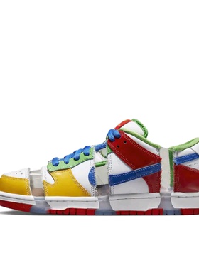 Nike Dunk 板鞋 经典复古百搭 eBay联名/白 FD8777-100 江苏cly仓