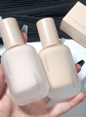 JOCO轻纱美肌粉底液水润保湿遮瑕持久不脱妆奶油肌粉底霜无暇美妆