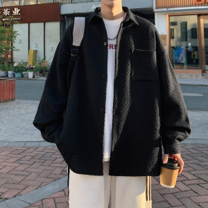 2024春季新款小香风编织衬衫外套男 CC033-P45 控68图片