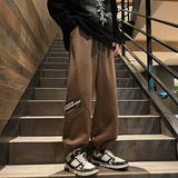 春季新款华棉复合牛奶丝可供得物抖音灰色K015-P50控78现货，男装休闲裤，电商B237