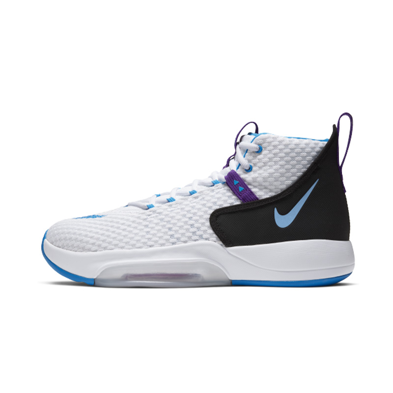 Nike Zoom Rize 1米黑红黑白蓝减震防滑耐磨高帮篮球鞋BQ5398-101
