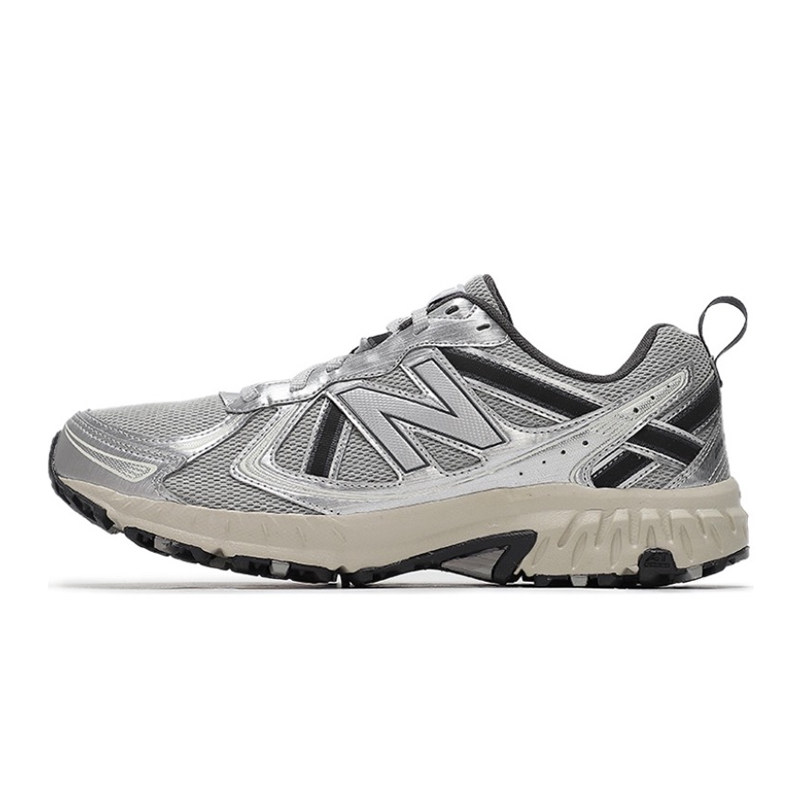 New Balance NB 410 v5 银色 减震 低帮跑步鞋 男女同款 MT410KR5