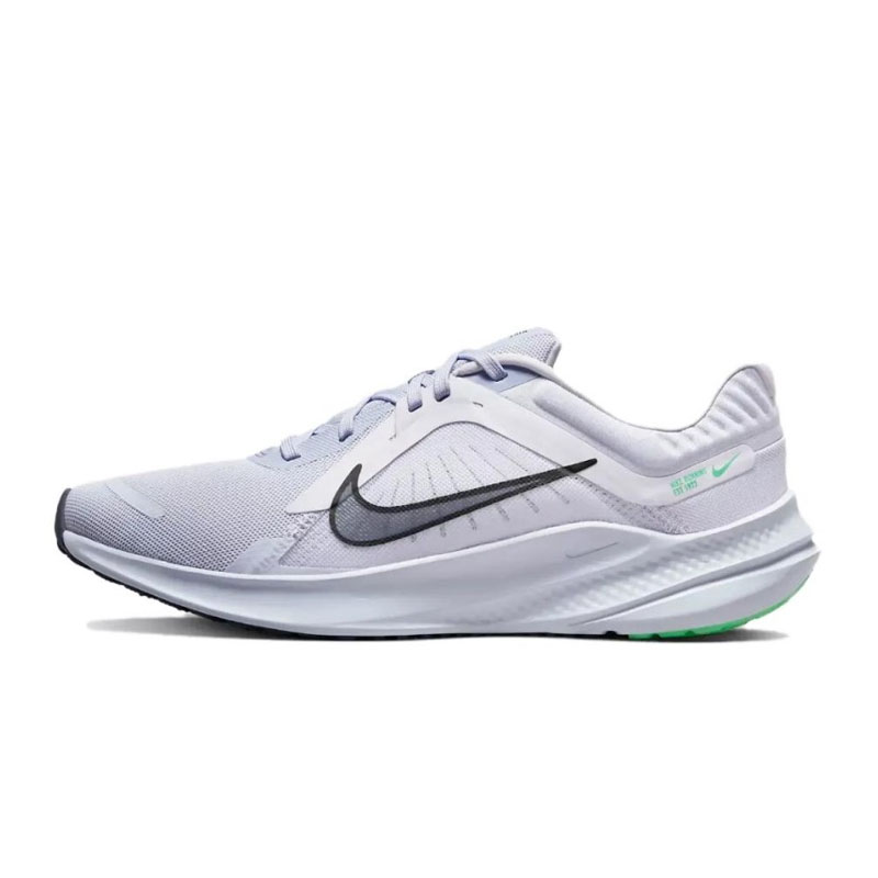 Nike Quest 5 白紫色 防滑耐磨透气 低帮跑步鞋 男款 DD0204-500